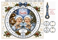 twin christmas boys advent