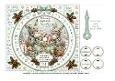 mint donkeys advent clock calendar