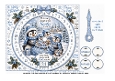 more penguins advent clock calendar
