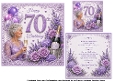 70th birthday purple
