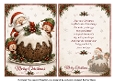 santa christmas pud