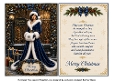 blue christmas elegance