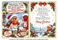 why did the robin send christmas cards?