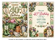40th birthday female gardening