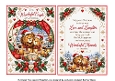 wonderful couple lions faux iris folding