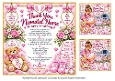 card front neonatal pink customer request (deborah) insert