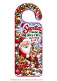 santa please stop here door hanger 1