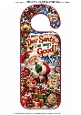 santa please stop here door hanger 6 ive been good