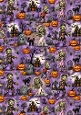 halloween backing zombies