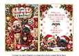 french bulldogs at christmas
