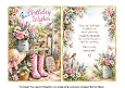 birthday wellies