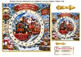 santa express advent calendar clock