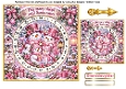 pink snowfolk  advent calendar clock