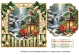 waterfall christmas
