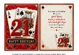 male 21 playing cards