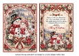 couple snowman christmas