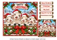 christmas sheep on the farm