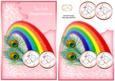 Twin Baby Girl Rainbow