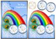 Twin Baby Boys Rainbow