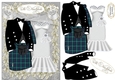 Forbes modern tartan wedding