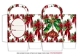mini christmas gift bag bauble and bows