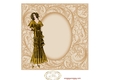 vintage lady insert