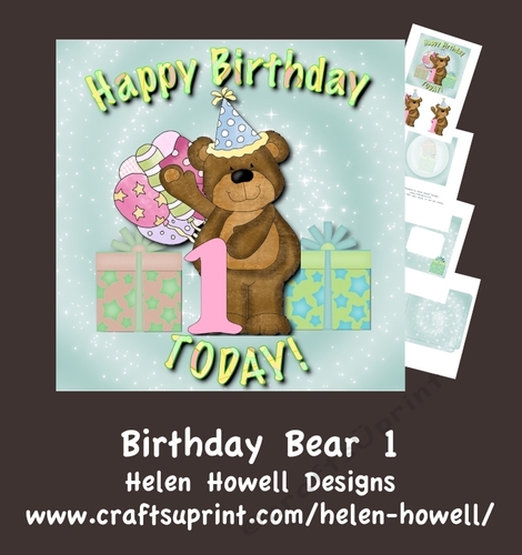 Birthday Bear 1