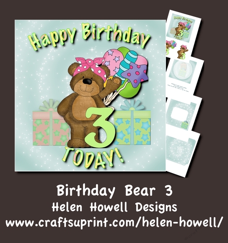 Birthday Bear 3