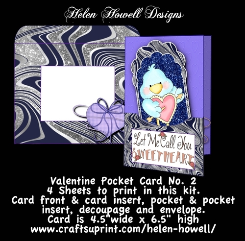 Valentine Pocket Card No. 2