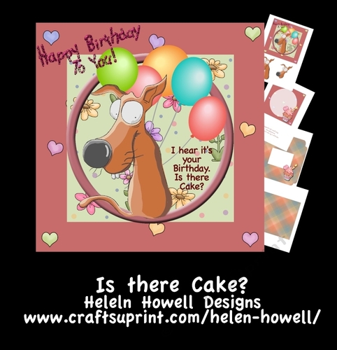 Is There Cake? - Female/Male Birthday Card