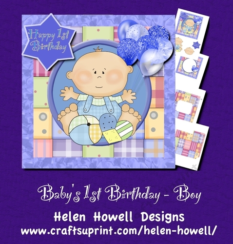 Happy 1st Birthday - Boy 