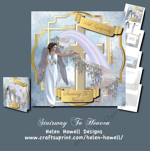 Stairway To Heaven - With Sympathy Card