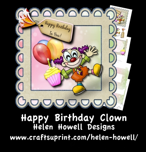Happy Birthday Clown