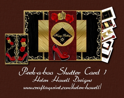 Peek-a-boo Shutter Card 1