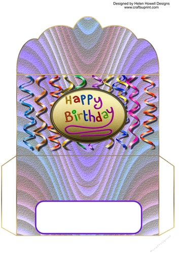 Birthday Money Wallet