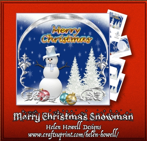 Merry Christmas Snowman