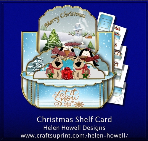 Christmas Shelf Card 