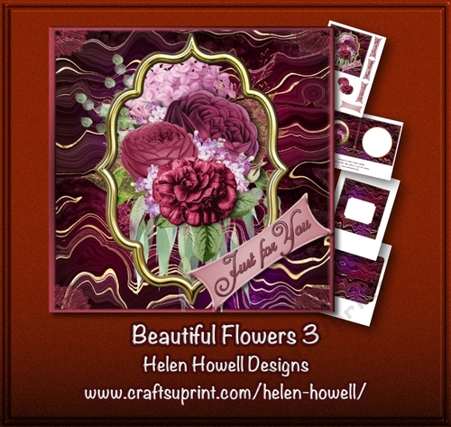 Beautiful Flowers 3 - Multi Occasions Card