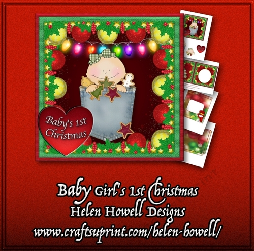 Baby Girls 1st Christmas 