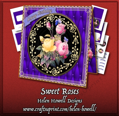 Sweet Roses- Multi Occasions Card
