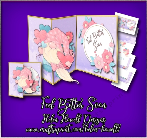 Feel Better Soon - Fold Back Card