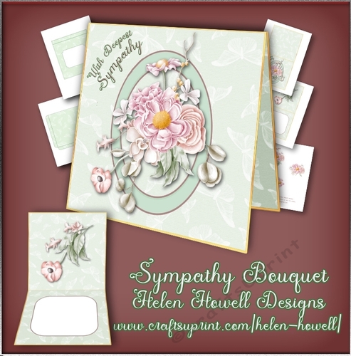 Sympathy Bouquet - Tent Card