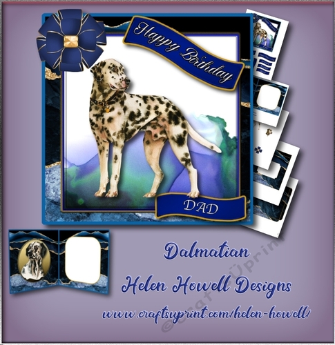 Dalmatian - Birthday/Fathers Day Card