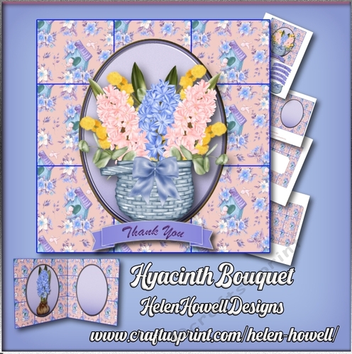 Hyacinth Bouquet - Multi Occasions Card