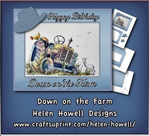 Down on the Farm - Unisex Card