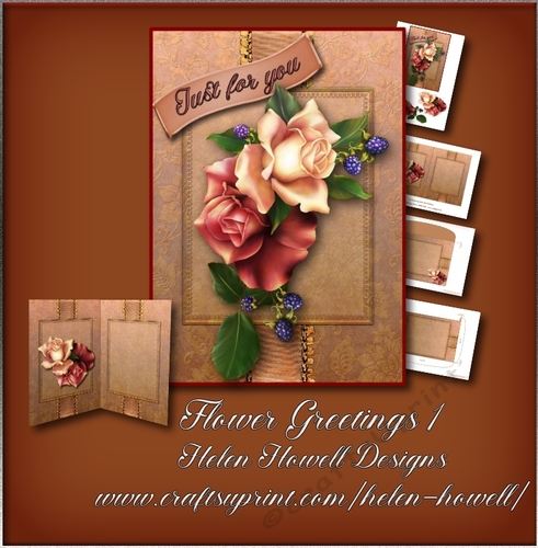 Flower Greetings 1 - Multi Occasions Card 