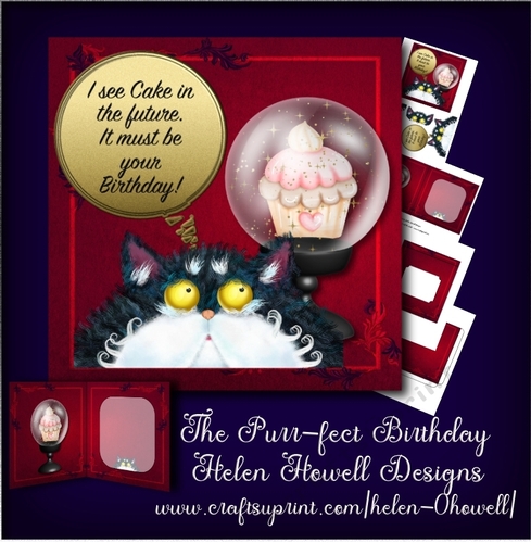 The Purr-fect Birthday - Unisex Card