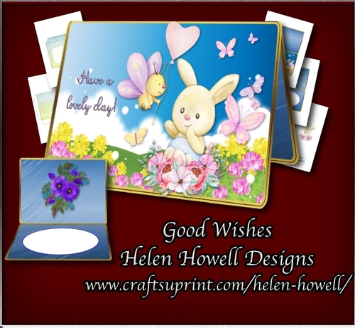 Good Wishes - Cut and Fold 