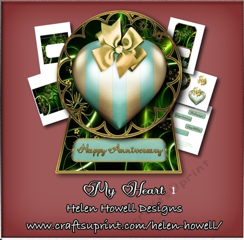 My Heart 1 - Easel Card - Multi Occasions