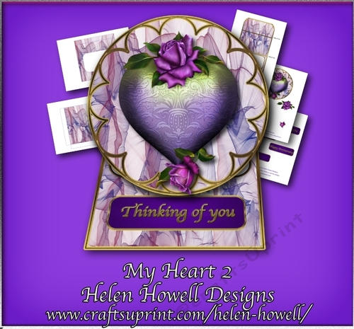 My Heart 2 - Easel Card - Multi Occasions